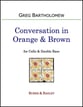 Conversation in Orange & Brown P.O.D. cover
